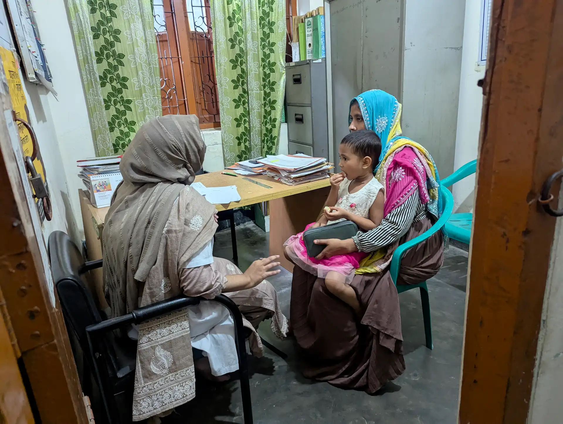Children cared for at a shelter home in Dhaka