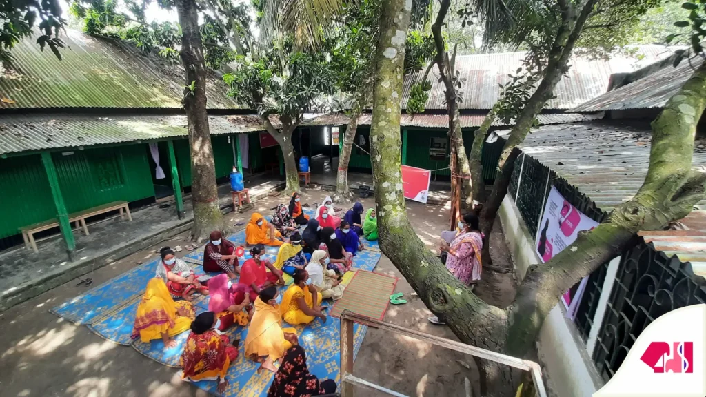 Children cared for at a shelter home